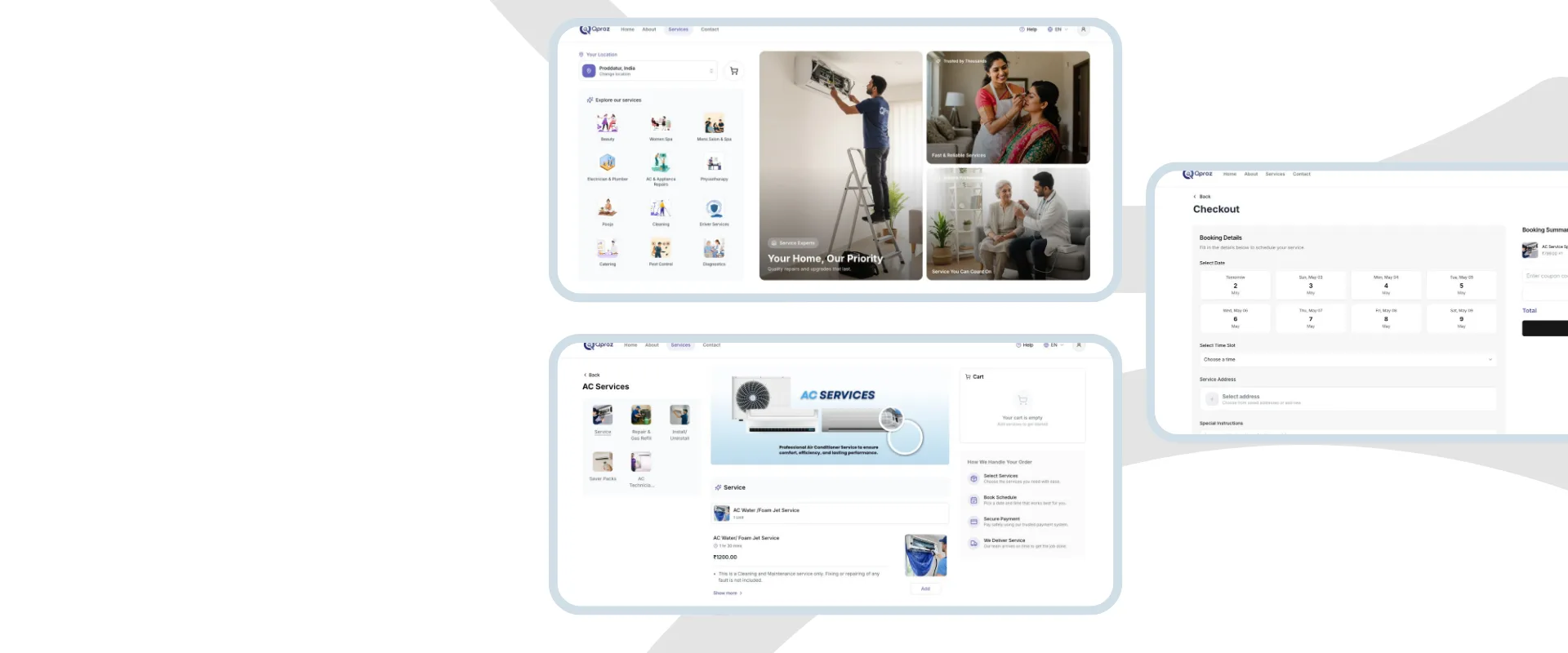 Service Marketplace Screenshot