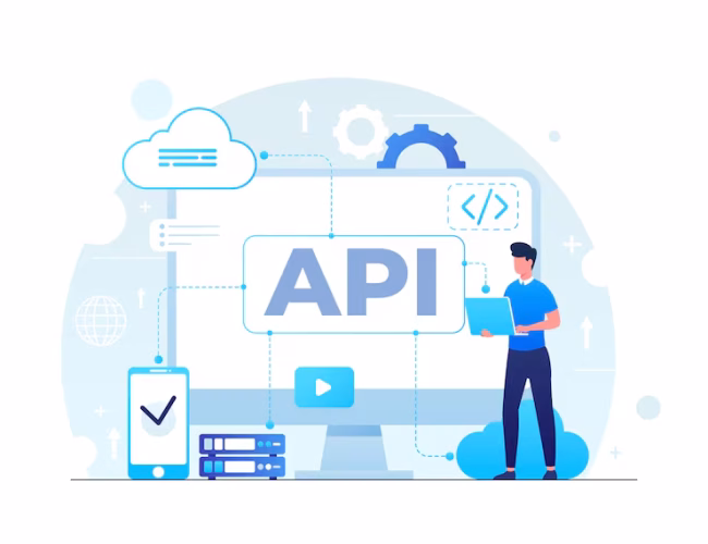 Gradient API Concept Illustration